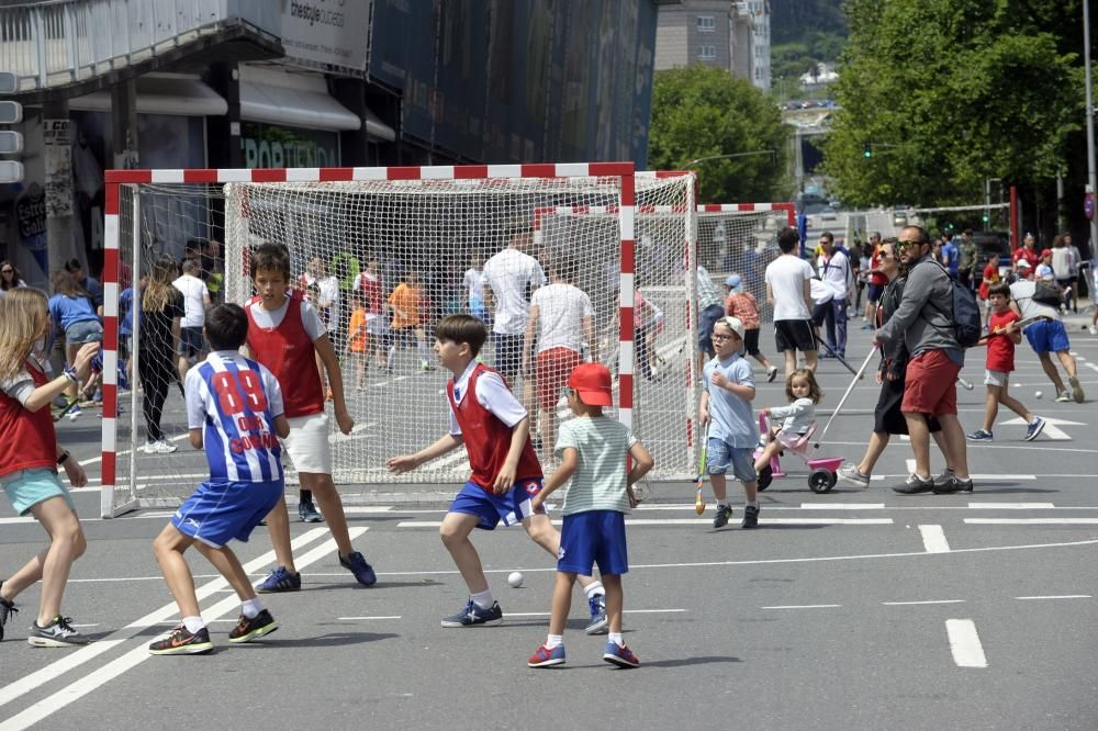 Las imágenes del ''Día del Deporte en la Calle''