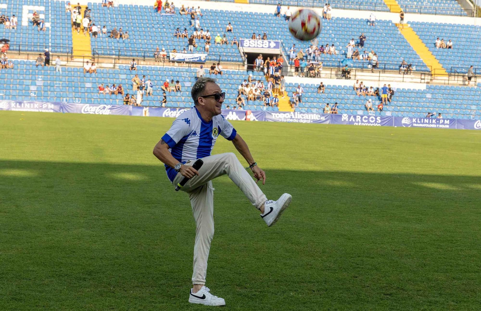 El Hércules celebra el 50 aniversario del Rico Pérez ganando el Trofeo Ciudad de Alicante ante el Alavés