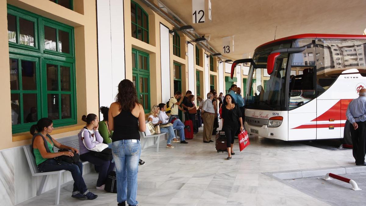 Estación de autobuses de Jaén.