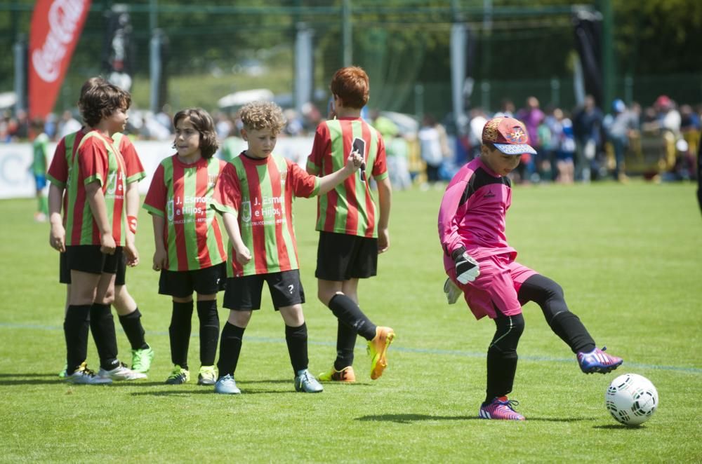 3.000 pequeños futbolistas en Abegondo