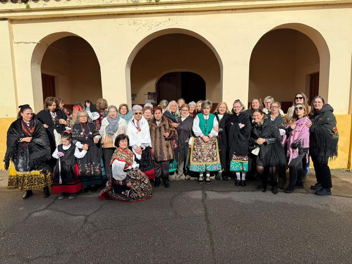 Fiesta de las águedas, en Arcos de la Polvorosa.