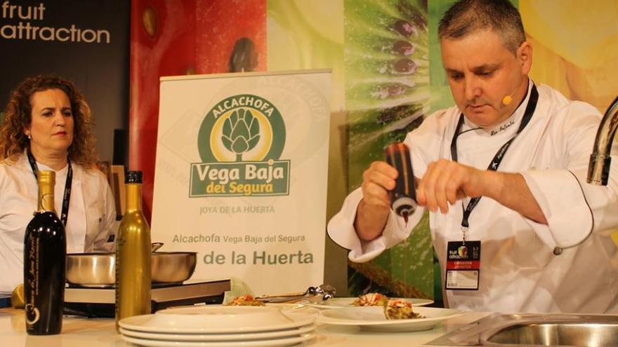 La alcachofa de la Vega Baja conquista a los visitantes de Fruit Atraction