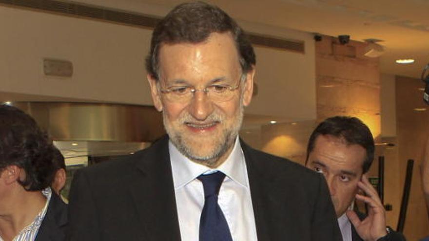 Mariano Rajoy, en Sevilla.