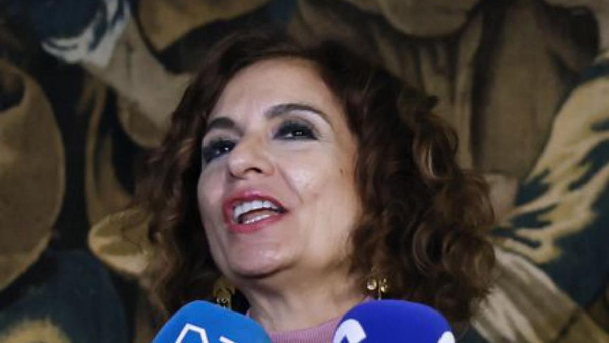 María Jesús Montero. | JOSÉ MANUEL VIDAL