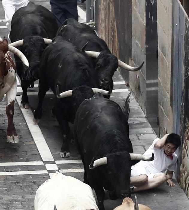 Primer encierro de los Sanfermines 2019