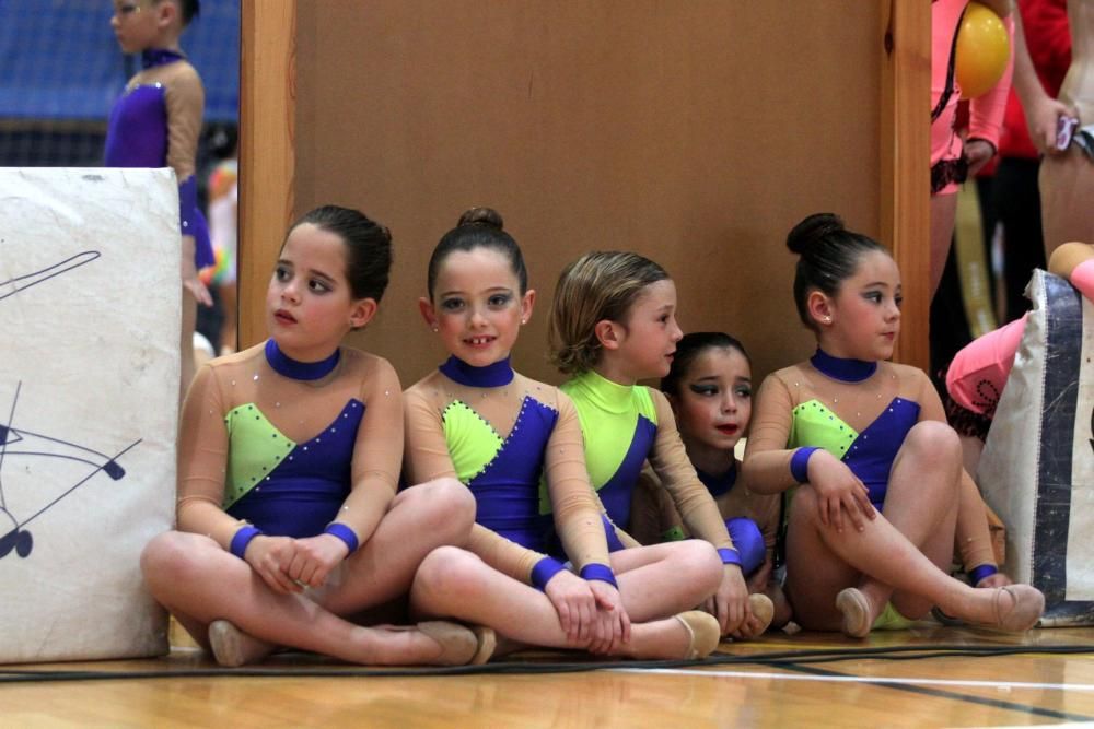 Cartagena celebra la primera jornada de la competición escolar de gimnasia rítmica con más de 1.000 participantes