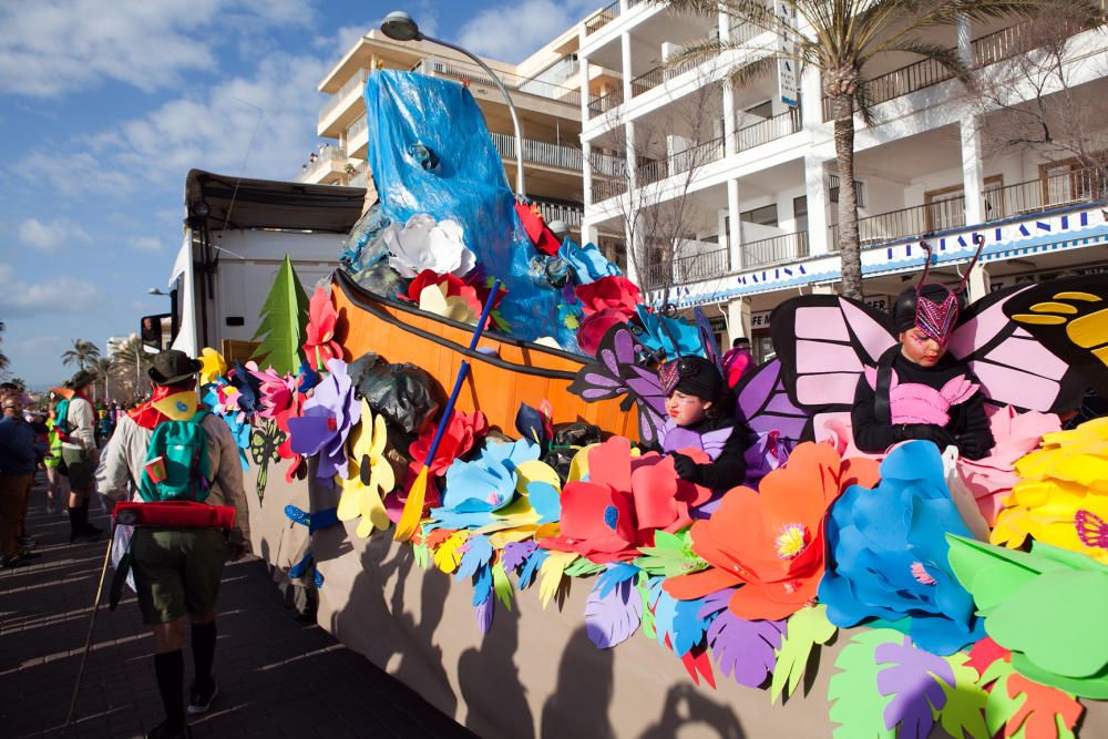 Éxito de participación en el Carnaval de s'Arenal