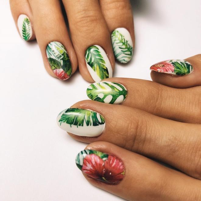 Manicura tropical