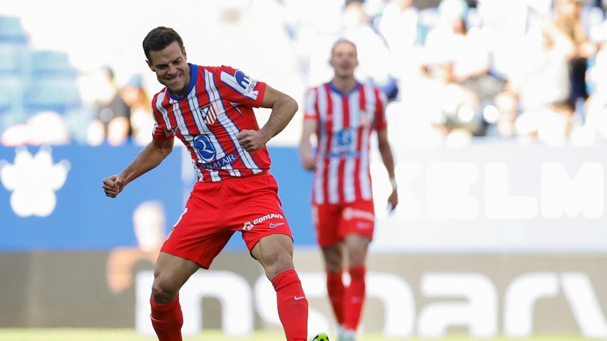 César Azpilicueta celebra su gol contra el RCD Espanyol