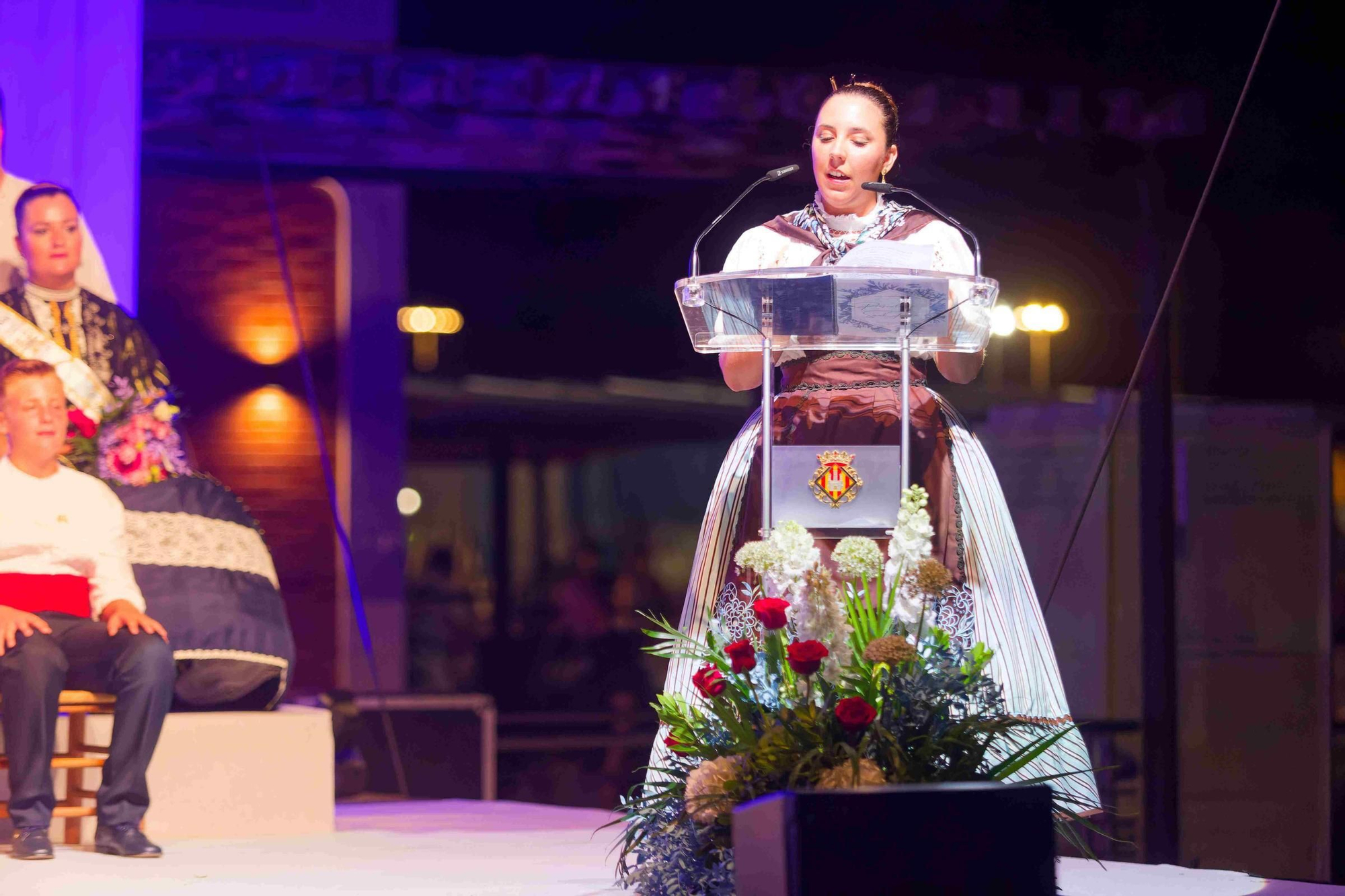 Emotiva presentación de las reinas de las fiestas de Sant Pere 2025