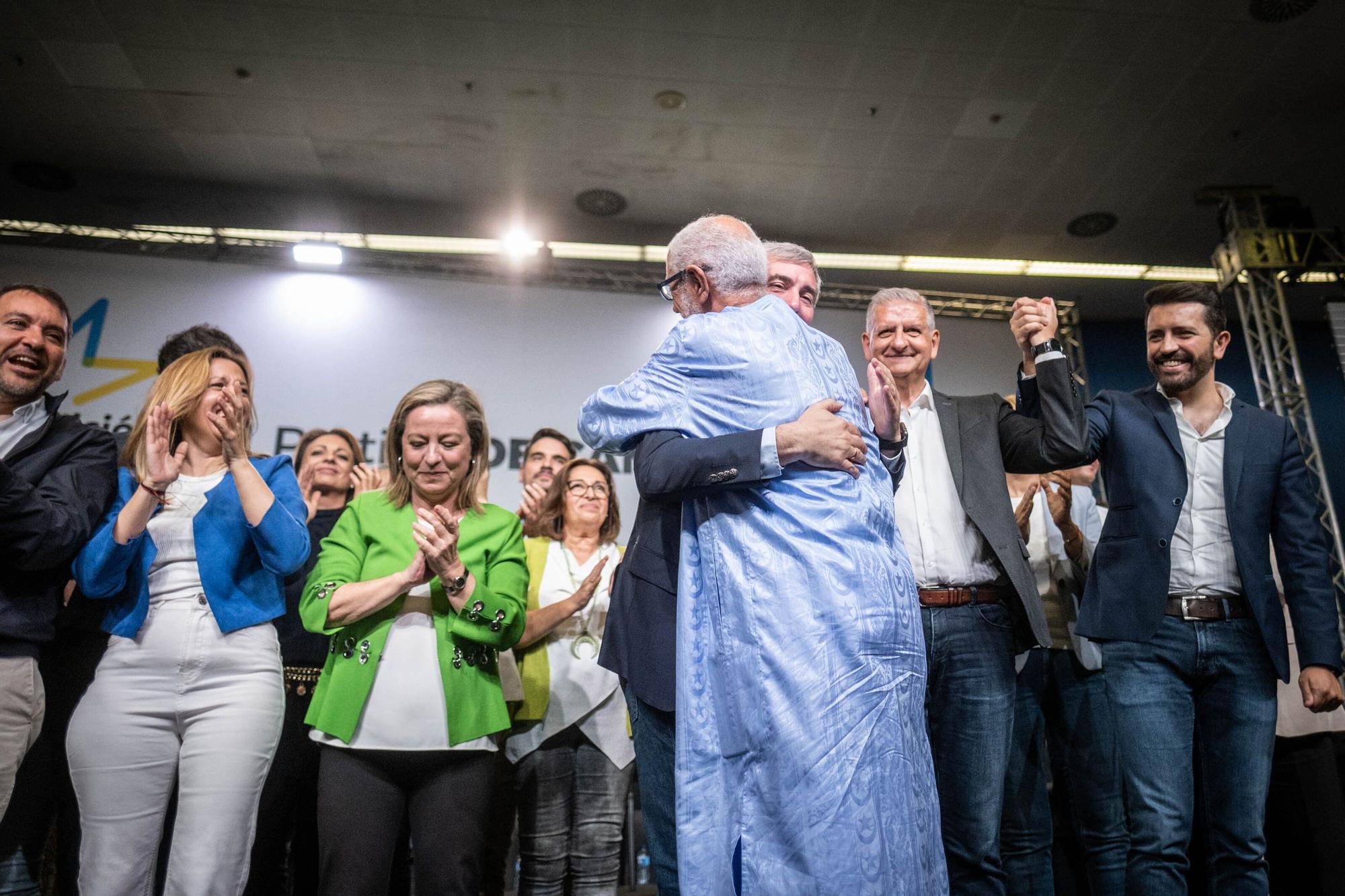 Candidaturas de Coalición Canaria en Tenerife.