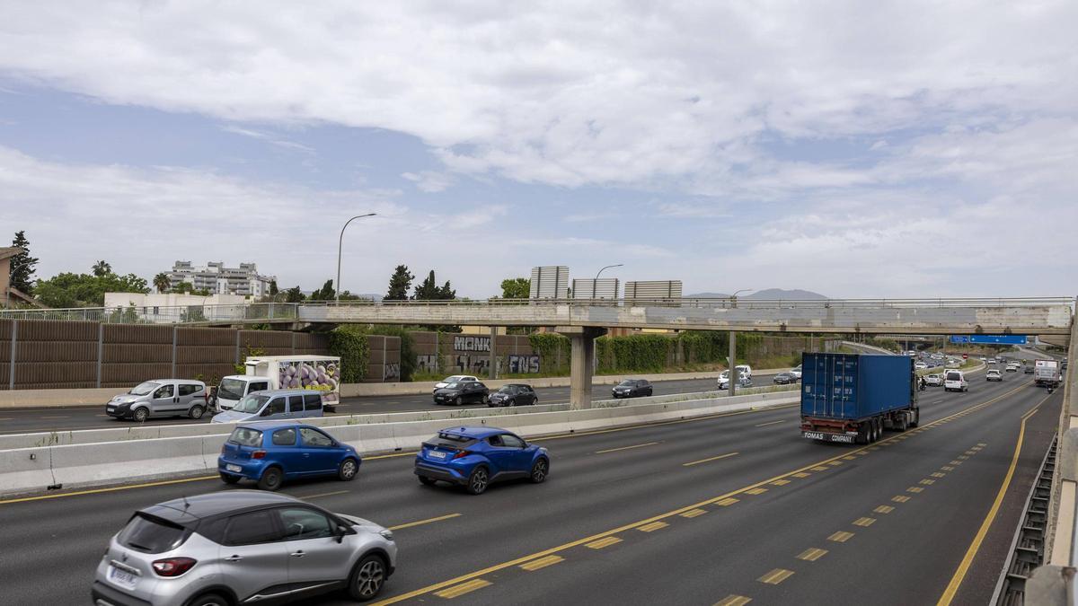 FOTOS | Estos son todos los puentes peatonales de Palma sobre la Vía de Cintura por seguridad