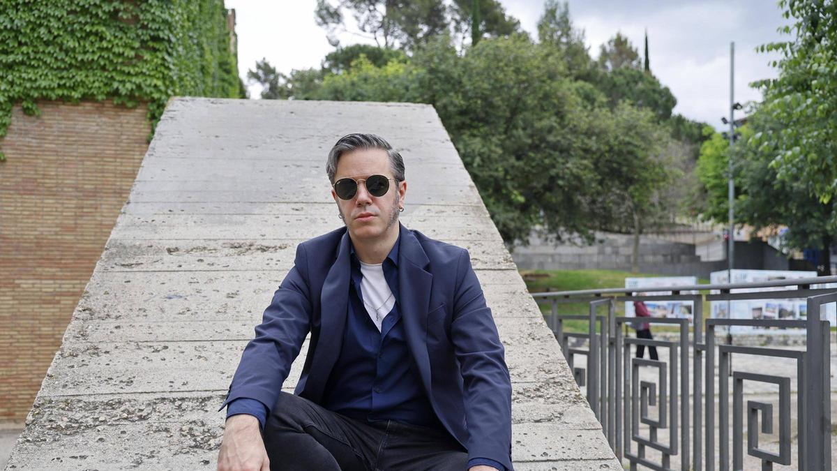 El cantant i compositor del grup Obeses, Arnau Tordera, fotografiat fa uns dies a Girona.