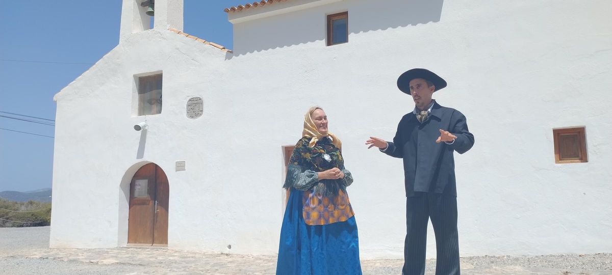 Esperança Llorens y Miquel Vingut, en la piel de Antònia y Nicolau.