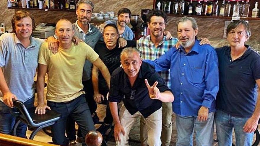 Reunión de los exjugadores del Sporting Atlético de hace 30 años