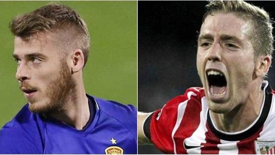 David de Gea e Iker Muniain.