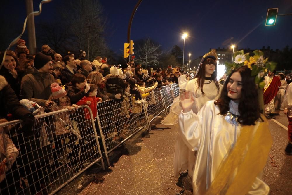 Cabalgata de Reyes 2019 en Gijón