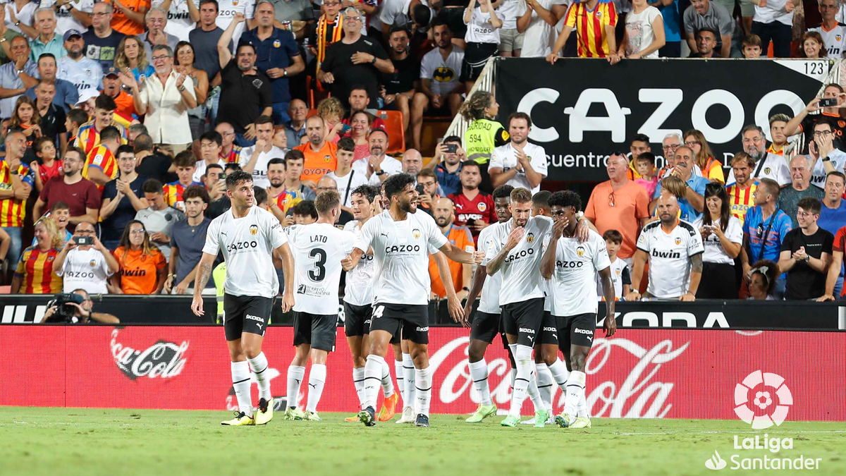 VALENCIA-GETAFE: El gol de Hugo Duro