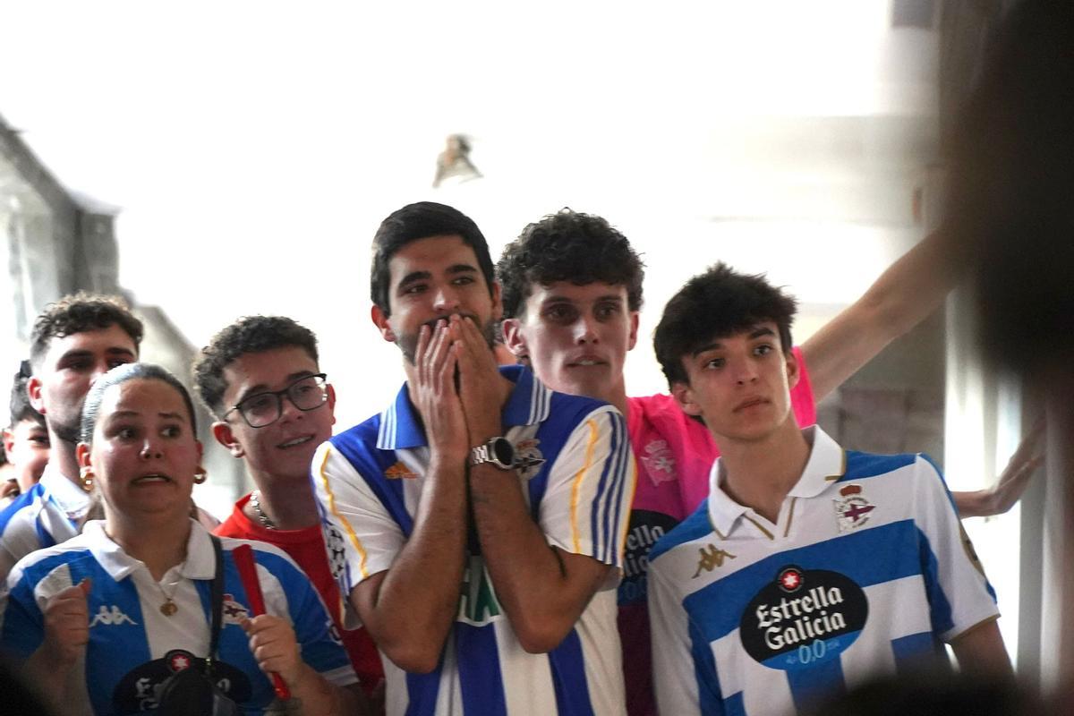 Así se vive el Valladolid-Dépor en los bares de A Coruña