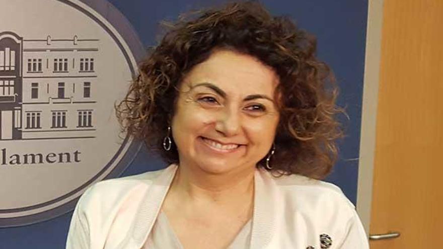 Joana Aina Campomar, diputada de Més en el Parlament.