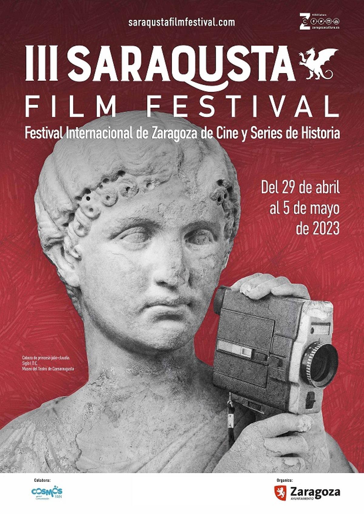 Cartel de la III edición del Saraqusta Film Festival.