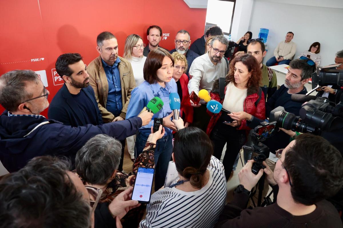 Diana Morant cree que la comisión de Les Naus en las Cortes "será una tapadera"