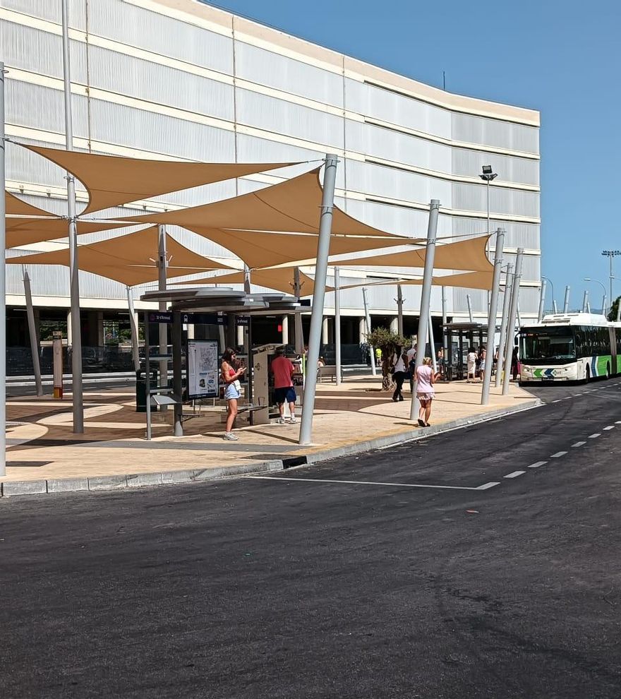 Nach Umbau am Flughafen: Hier halten jetzt die EMT- und TIB-Busse