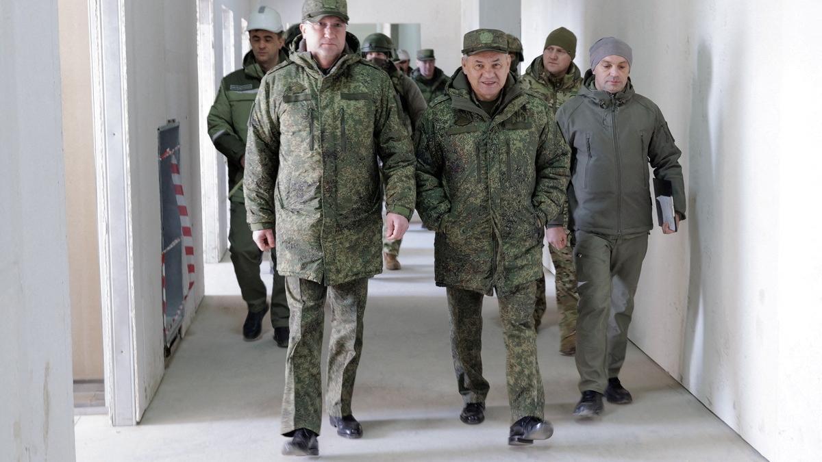 El ministro de Defensa ruso,  Sergei Shoigu.