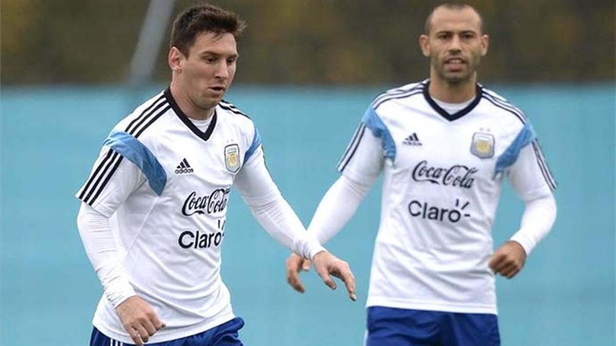 Messi y Mascherano, en una imagen de archivo