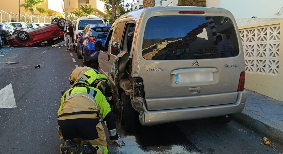 Accidente de tráfico en Candelaria