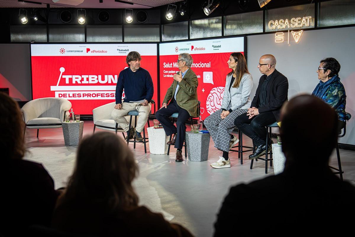 Un momento de la primera edición de la Tribuna de las Profesiones, organizada por EL PERIÓDICO.