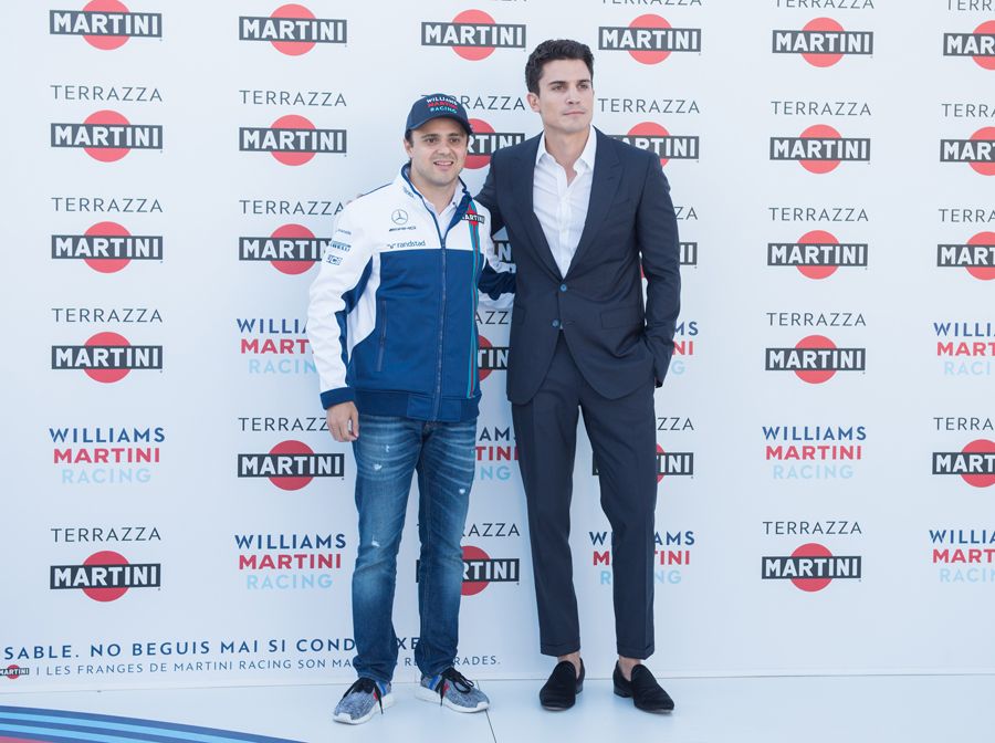 Felipe Massa y Alex González