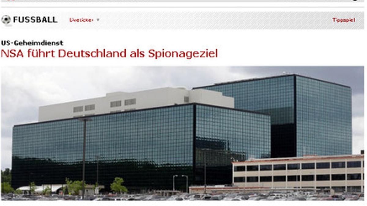 La NSA estadounidense espía a la UE, según la web de 'Der Spiegel'.