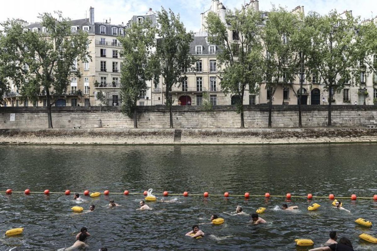 París vuelve a nadar en el Sena después de más de un siglo