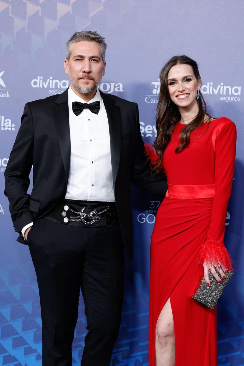 Alberto Ammann en los Premios Goya 2023