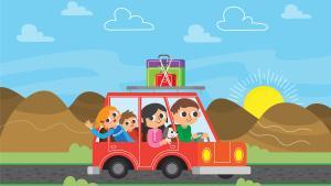 Ruta para viajar con niños.