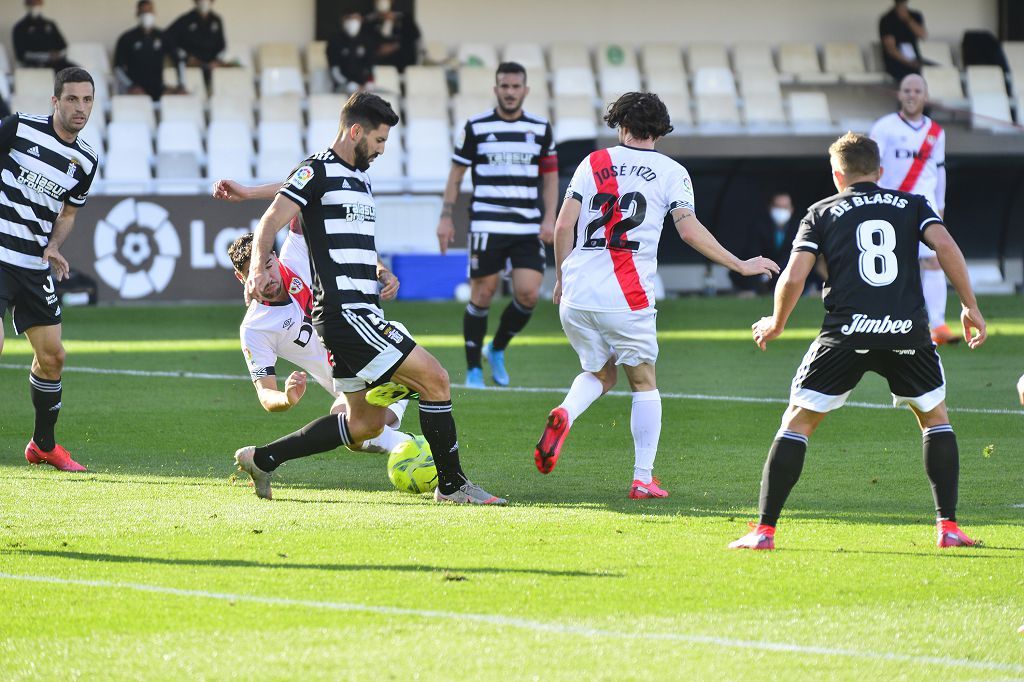 El Cartagena planta cara al Rayo Vallecano