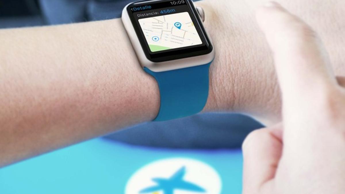 La app de CaixaBank para Apple Watch.