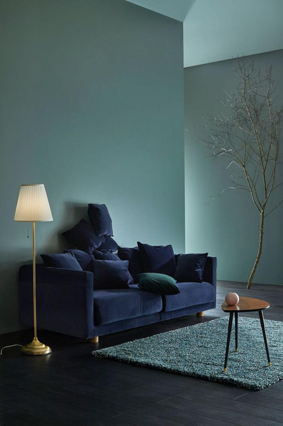 Ikea: Azul y verde casi negro