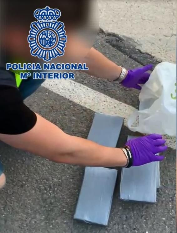 La droga incautada en Elche por la Comisaría