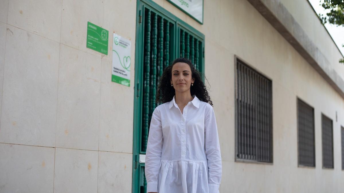 Marina Sánchez, en Cartagena.