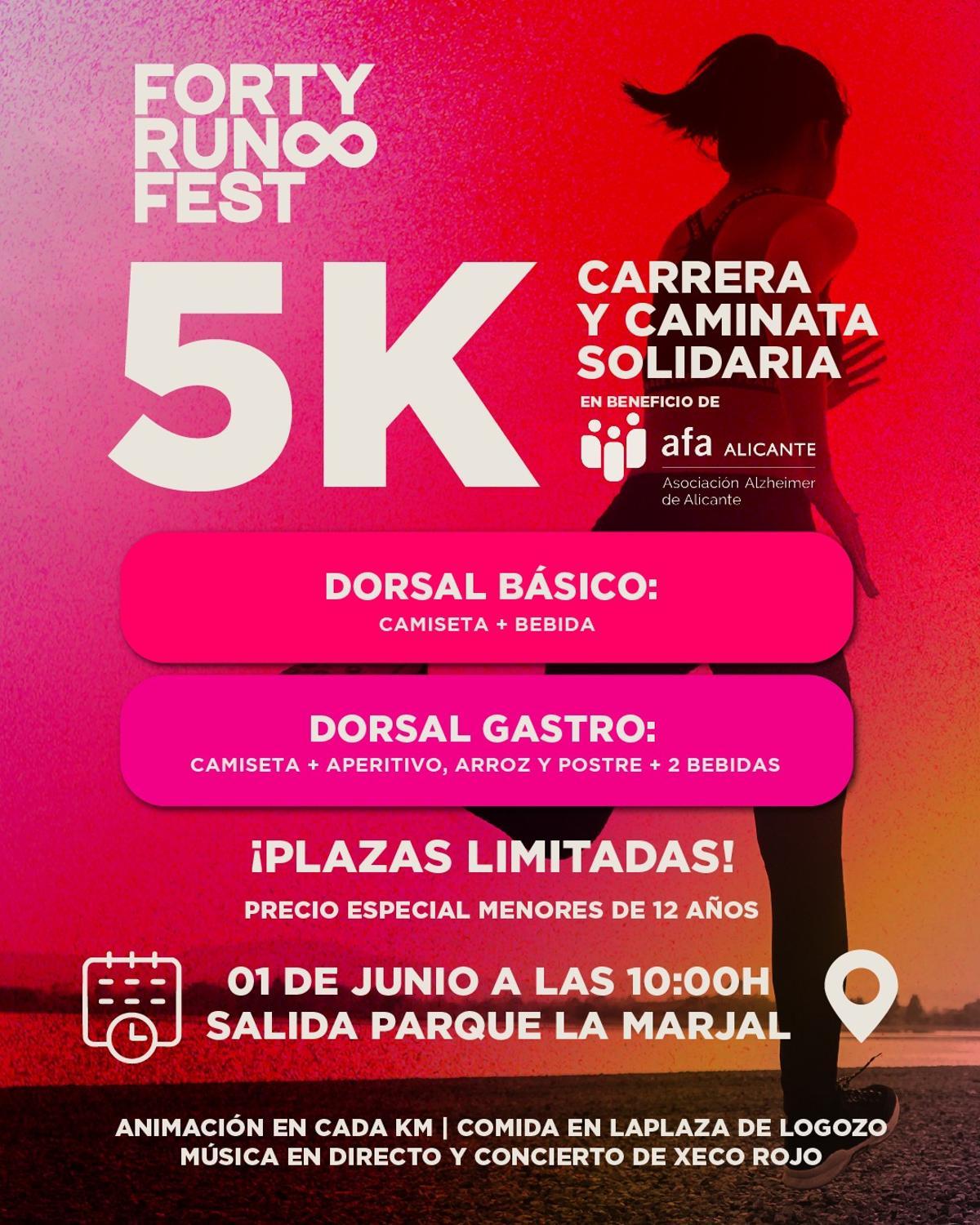 Cartel completo Forty Run Fest