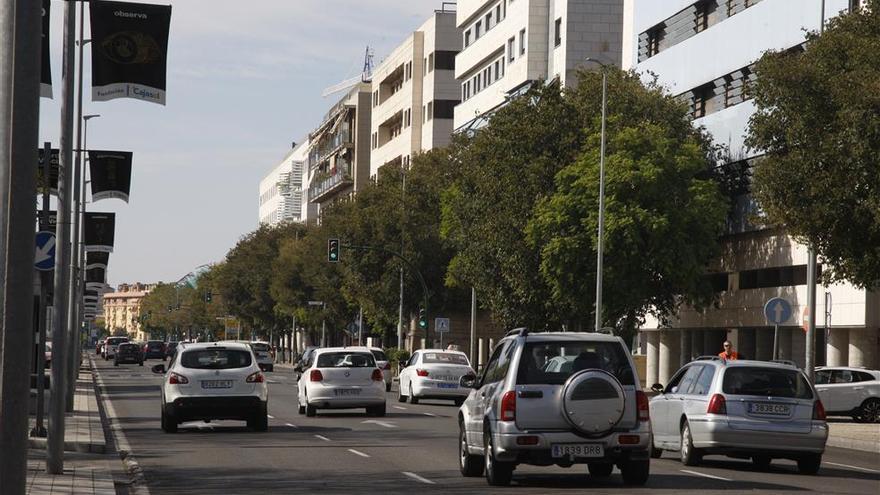 El Vial Norte es la zona más saturada de tráfico con casi 34.000 vehículos