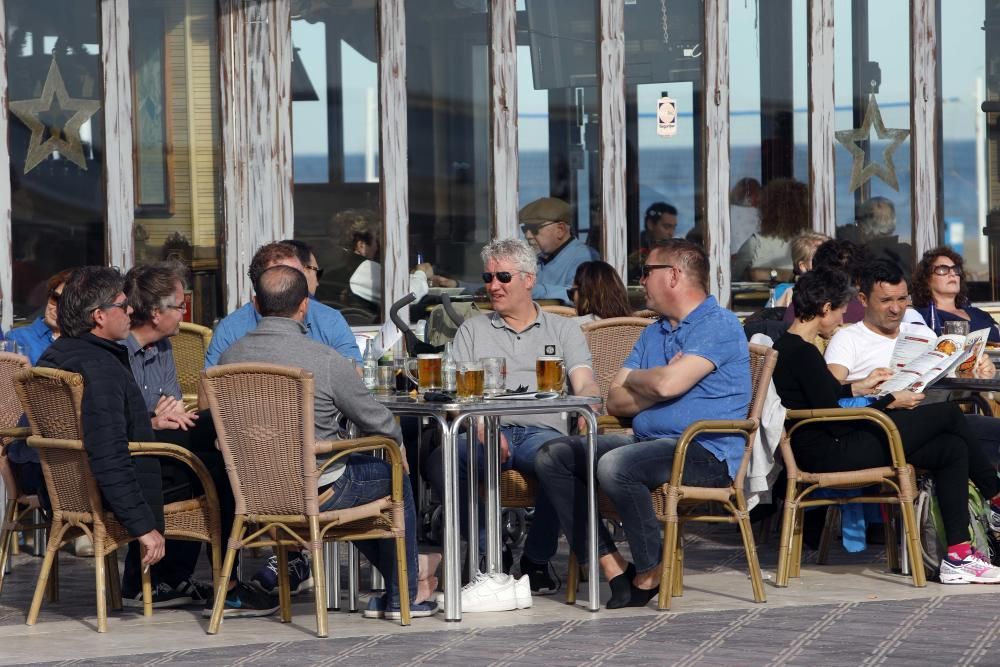 Calor en pleno enero en València