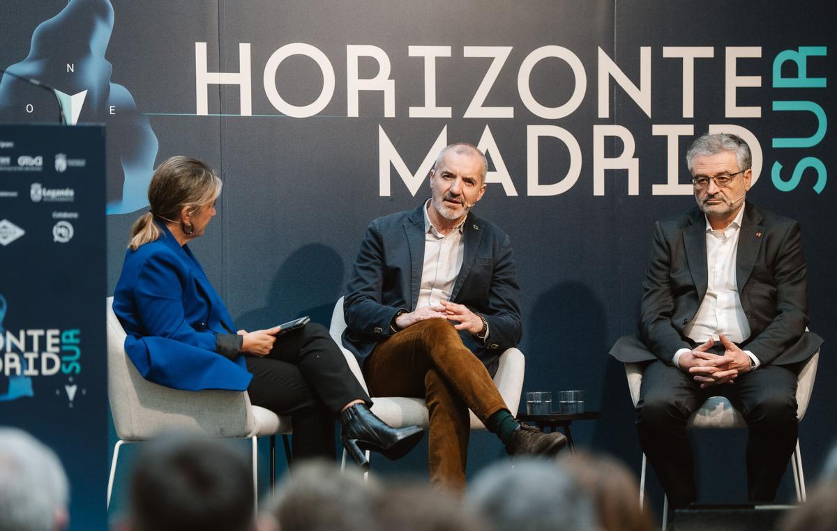 Jesús Sesmero Lillo, jefe de la Oficina Técnica de Tratamiento de Residuos de Valoriza y Antonio Rodríguez, director de la delegación de la Comunidad de Madrid de FCC Medio Ambiente.