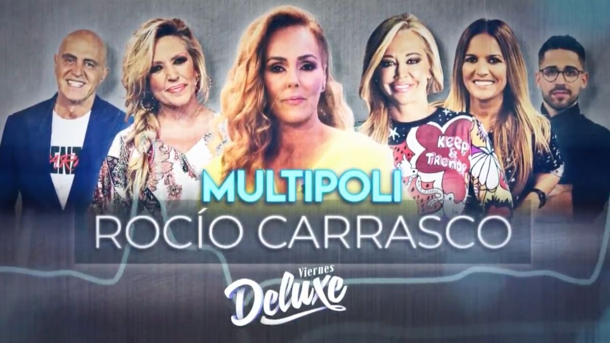 Promo del multipoli sobre Rocío Carrasco en el 'Deluxe'