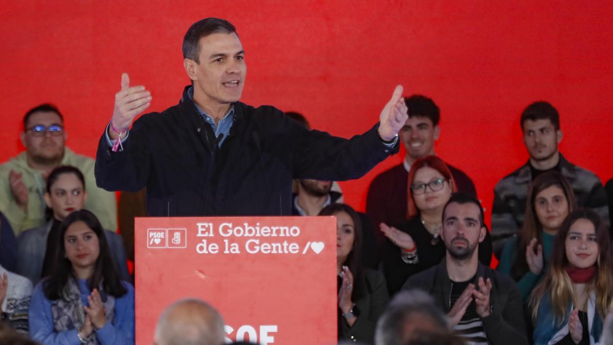 Pedro Sánchez asegura que no permitirá un "retroceso en el derecho de las mujeres a decidir libremente"