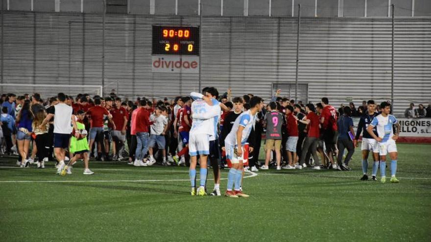 El Compostela jugará en Segunda Federación un año  más, tras caer en Tarazona con otro final agónico