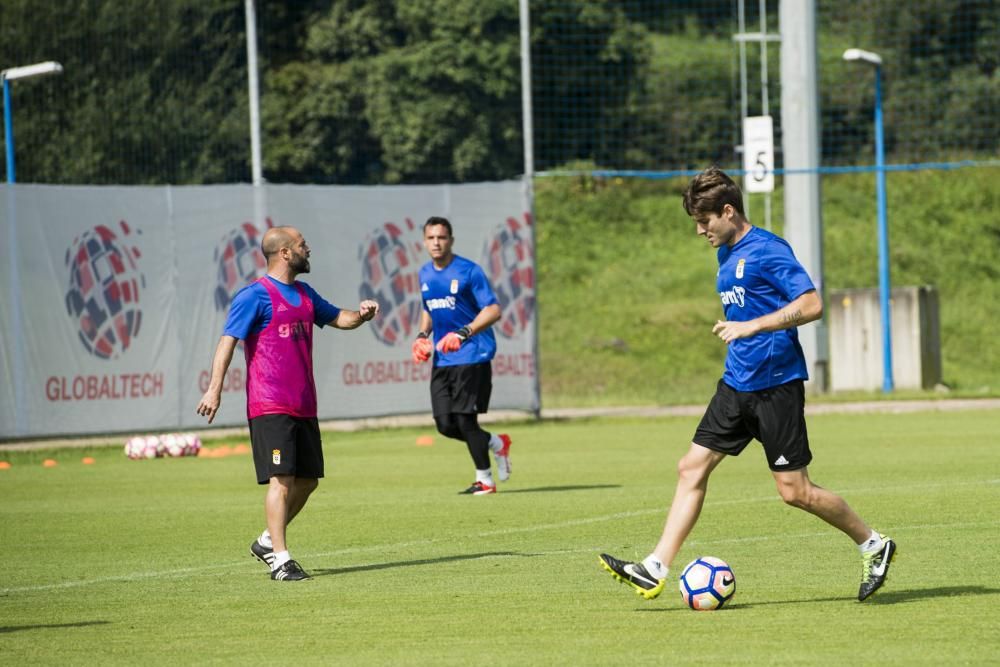 Entrenamiento del Real Oviedo