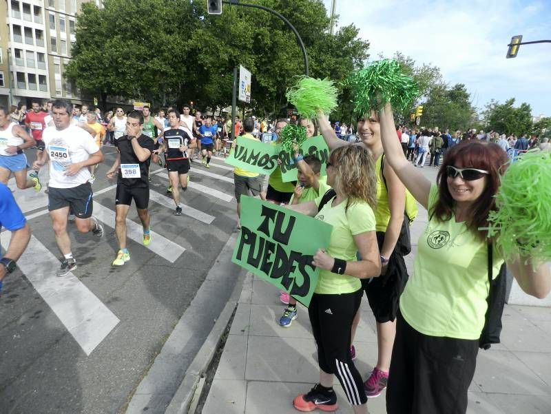 Fotogalería de la XVIII edición de la media maratón de Zaragoza